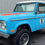 1968 Ford Bronco Custom Gulf Blue Heritage Edition SUV Dallas, TX on www.protouringforsale.com