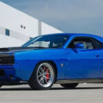 1968 Dodge Charger SRT Hellcat Blue Pearl Metallic EXOMOD 2D Coupe Dallas, TX on www.protouringforsale.com