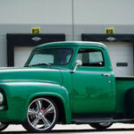 1953 Ford F-100 Custom Restomod Emerald Green Truck Dallas, TX on www.protouringforsale.com