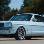 1966 Ford Mustang Coyote Restomod Blue Haze World Class Build 5.0 Dallas, TX on www.protouringforsale.com